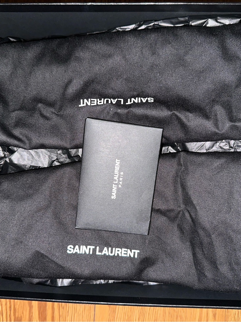 Saint Laurent Black Patent  Heels - 38 - Picture 5 of 6